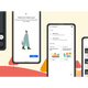A rendered illustration showing a sampling of the new Android features